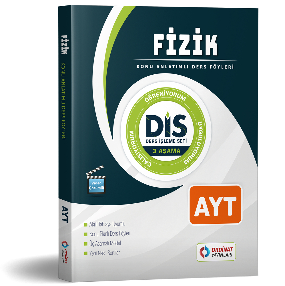 AYT Fizik Konu Anlatımlı Ders Föyleri ( DİS SERİSİ ) 2025 - 2026