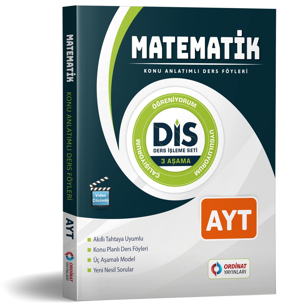 AYT Matematik Konu Anlatımlı Ders Föyleri ( DİS SERİSİ ) 2025 - 2026