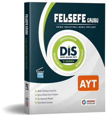DİS Serisi AYT Felsefe Konu Anlatımlı Ders Föyleri