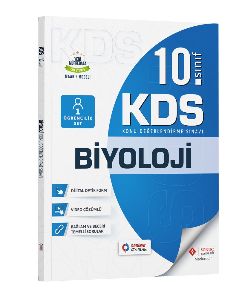 10. Sınıf Biyoloji Konu Değerlendirme Sınavı (KDS)