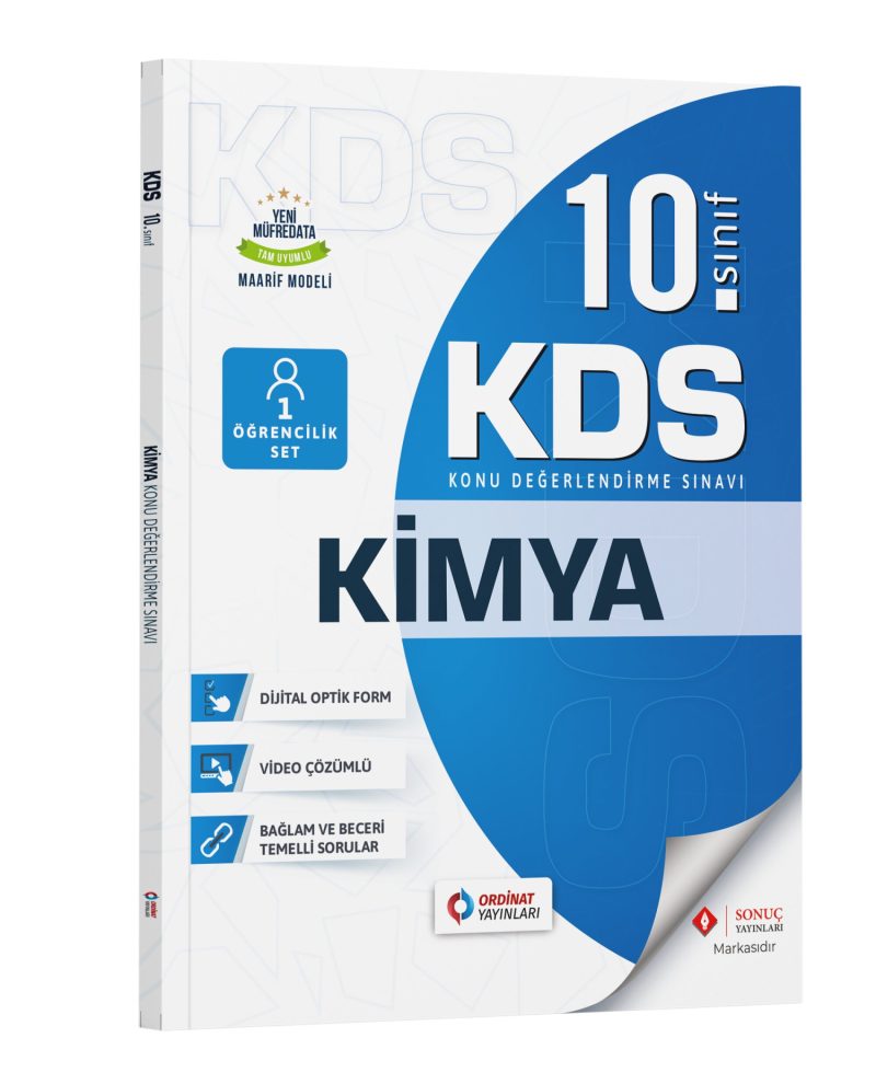 10. Sınıf Kimya Konu Değerlendirme Sınavı (KDS)