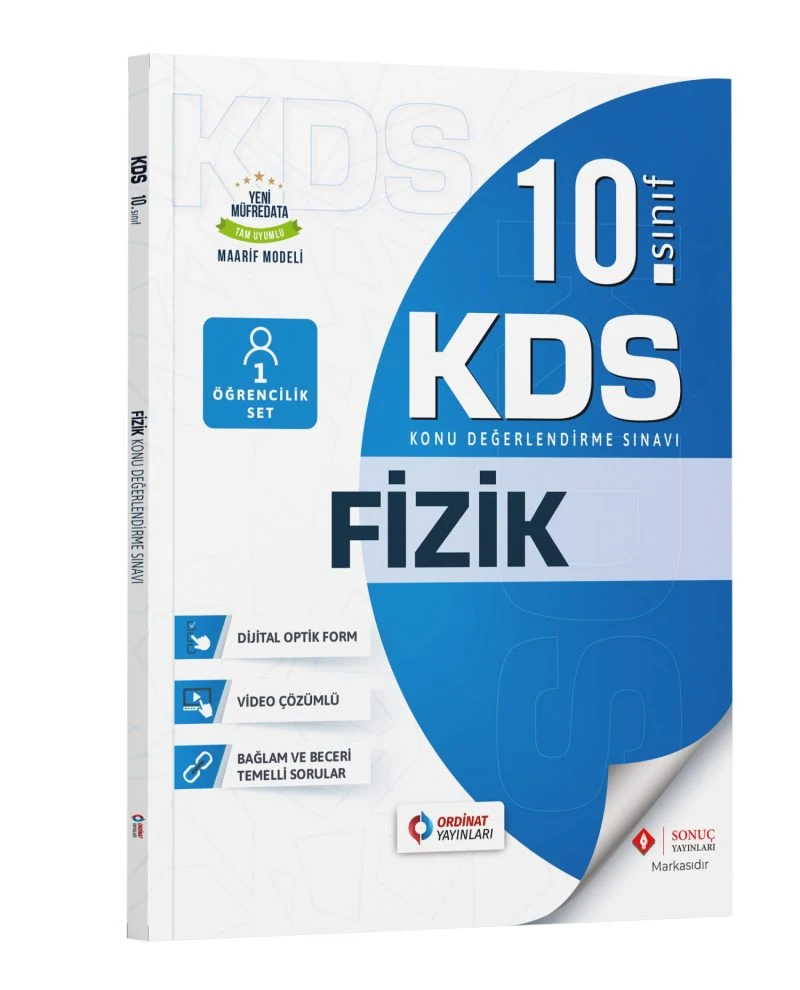 10. Sınıf Fizik Konu Değerlendirme Sınavı (KDS)