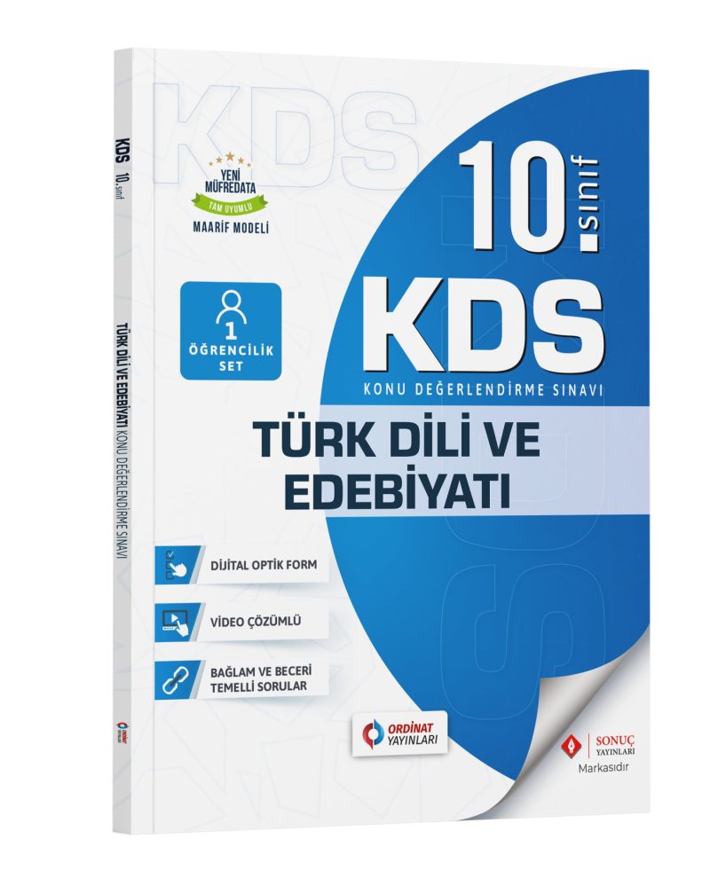10. Sınıf Türk Dili ve Edebiyatı Konu Değerlendirme Sınavı (KDS)