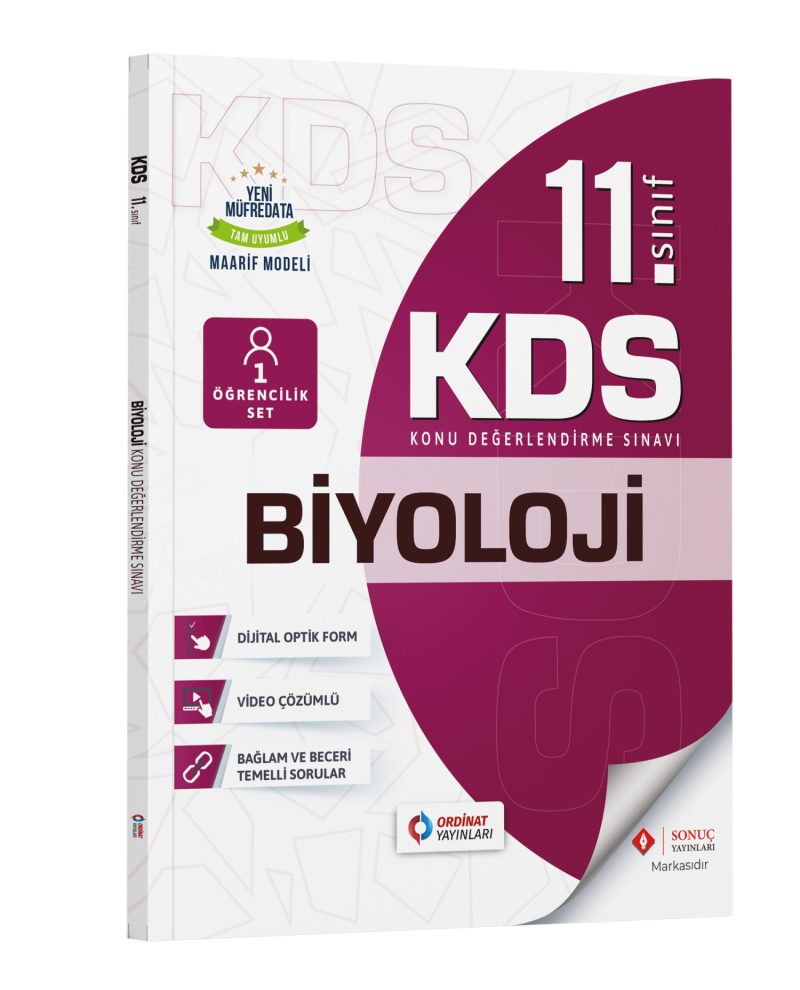 11. Sınıf Biyoloji Konu Değerlendirme Sınavı (KDS)