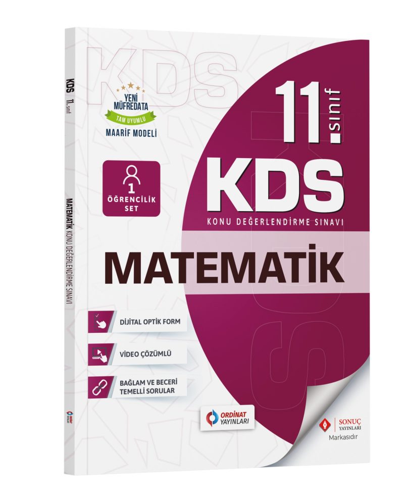 11. Sınıf Matematik Konu Değerlendirme Sınavı (KDS)