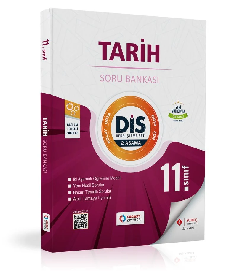 11. Sınıf Tarih Soru Bankası ( DİS SERİSİ )