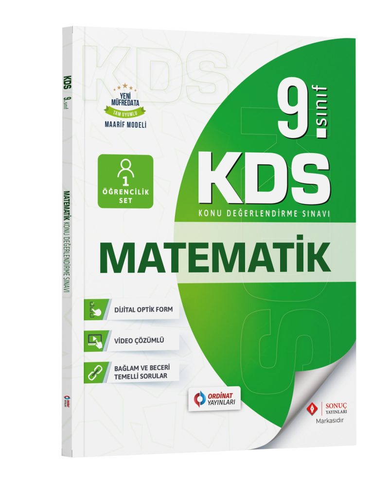 9. Sınıf Matematik Konu Değerlendirme Sınavı (KDS)