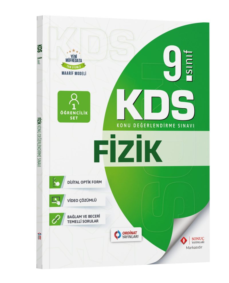 9. Sınıf Fizik Konu Değerlendirme Sınavı (KDS)