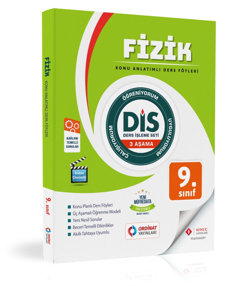 9. Sınıf Fizik Set ( Dis Serisi ) Konu Anlatımlı Ders Föyleri