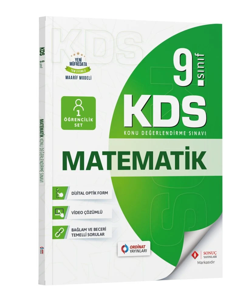 9. Sınıf Matematik Konu Değerlendirme Sınavı (KDS)